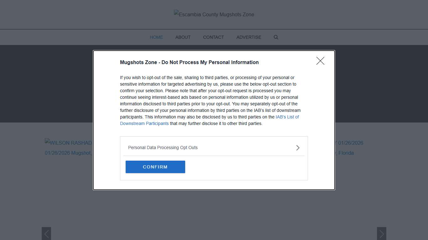 Escambia County Mugshots Zone